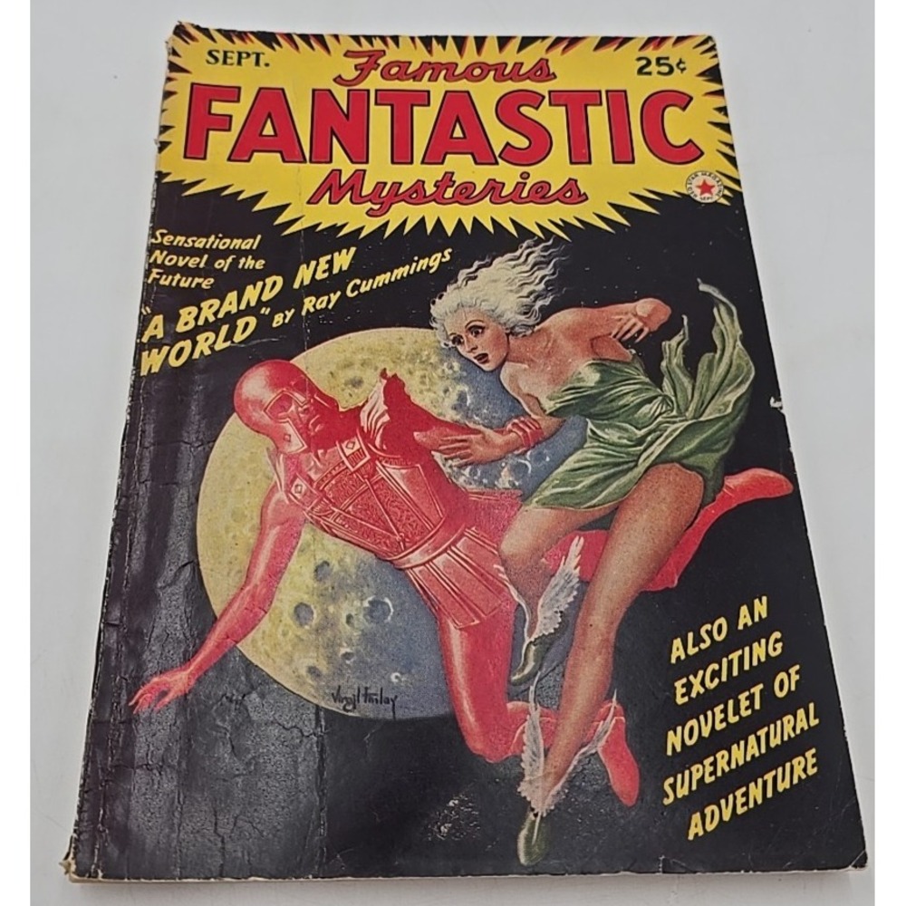 PULP: Famous Fantastic Mysteries-Pulp-1942-Guy de Maupassant
